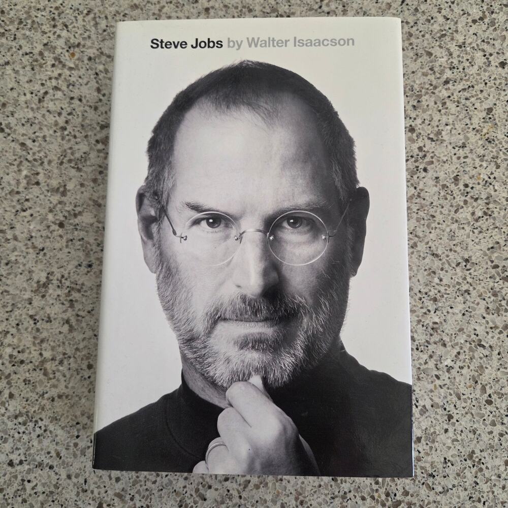 Steve Jobs by Walter Isaacson 2011 First Hardcover Print with Dust Jacket